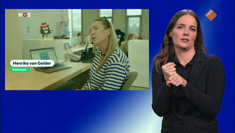 NOS Jeugdjournaal met gebarentaal